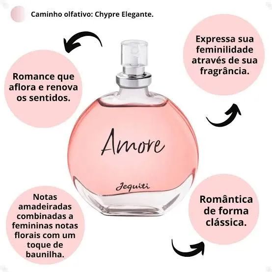 Desodorante Colônia Jequiti Amorê - 100ml - Foto 2