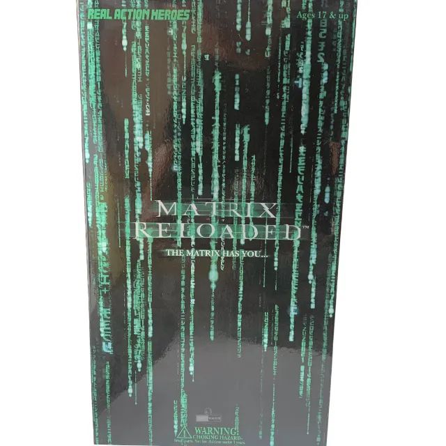 Neo Matrix Reloaded Real Action Heroes  Dx Type Medycom Toy