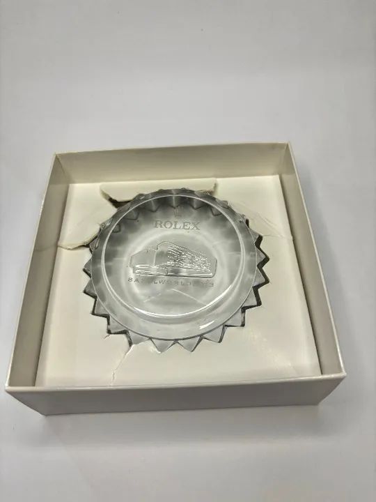Coroa Decorativa Rolex de Cristal - Baselworld 2013. - Foto 5