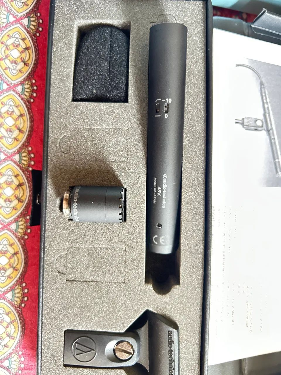 Microfone de uso profissional Audio-technica AT4049b - Foto 2