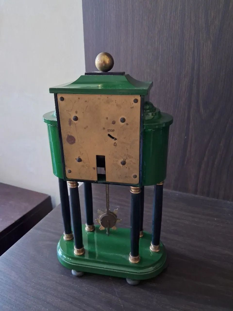 Relógio de mesa alemão Schmid 65580480048897125