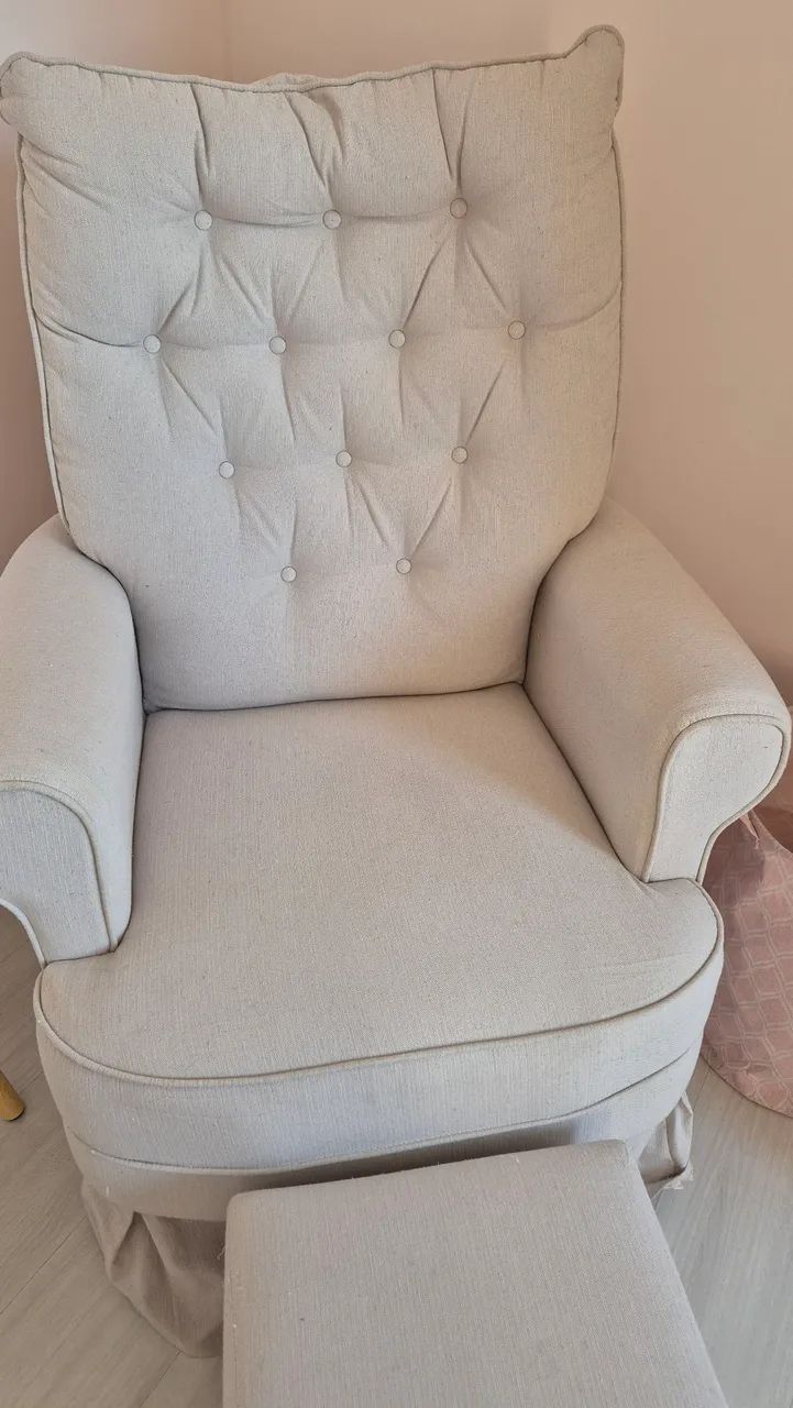 Poltrona amamentação, balanço e giratória  - Foto 2