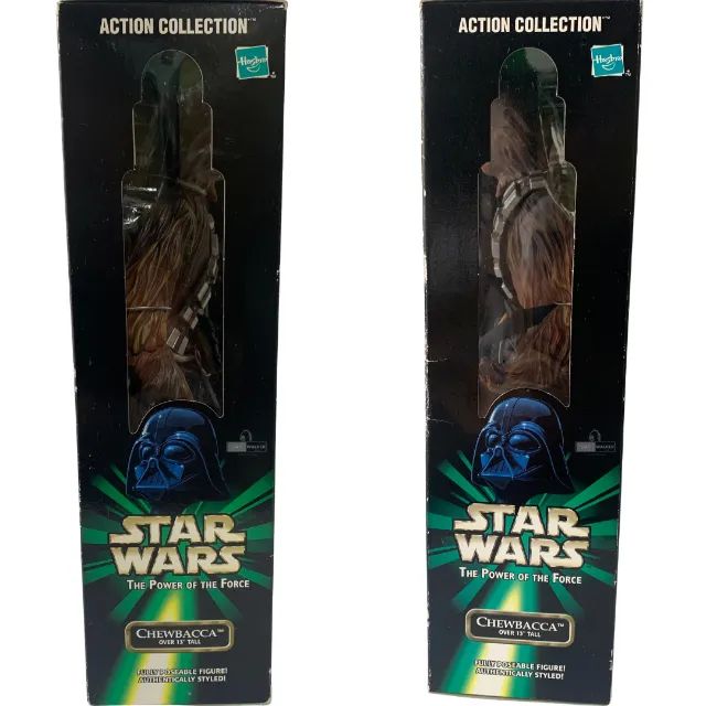 Boneco Chewbacca Star War - The Power of The Force - Hasbro - Foto 5