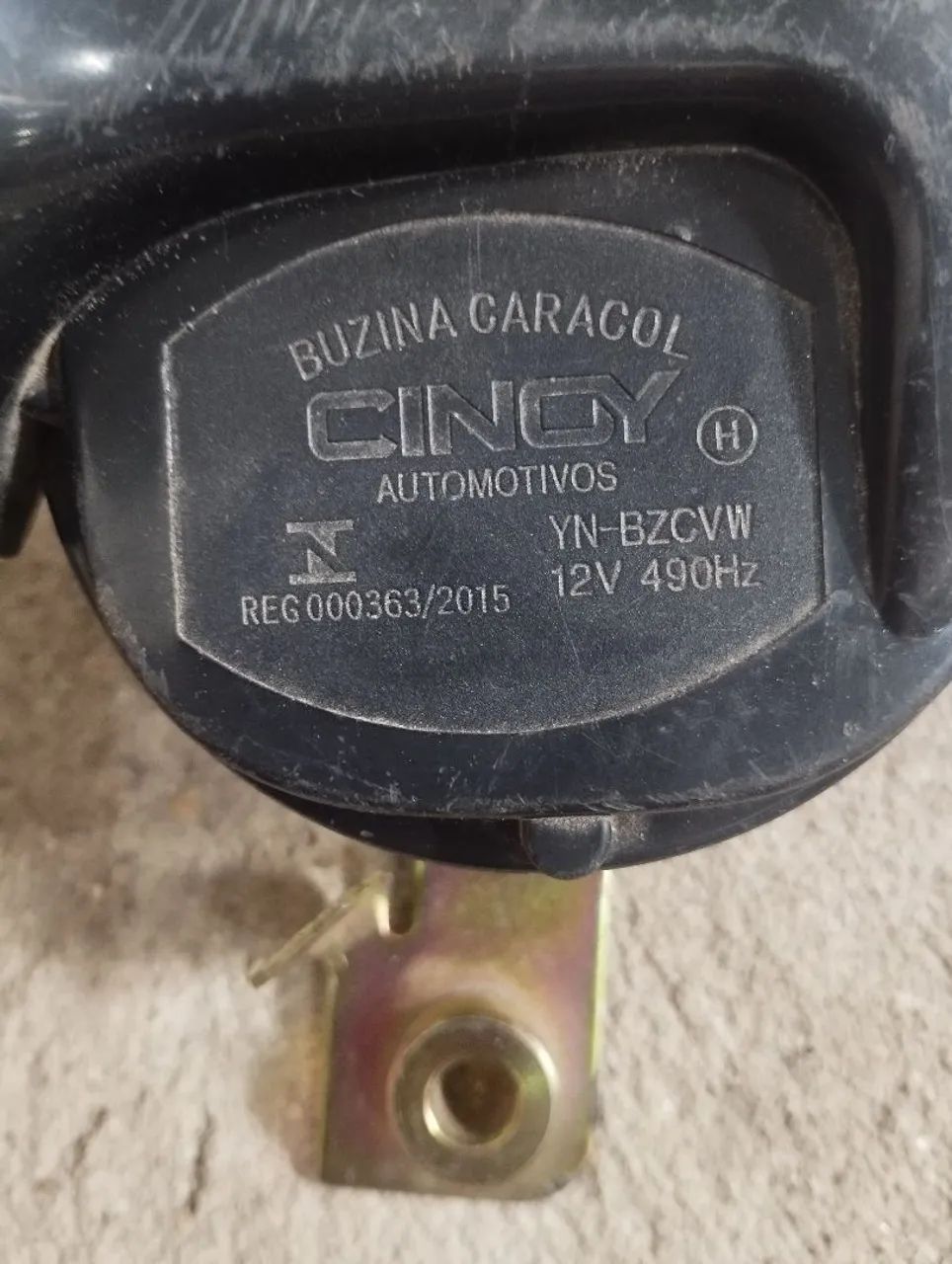 Buzina Caracol CINDY 12V 490Hz - Foto 3