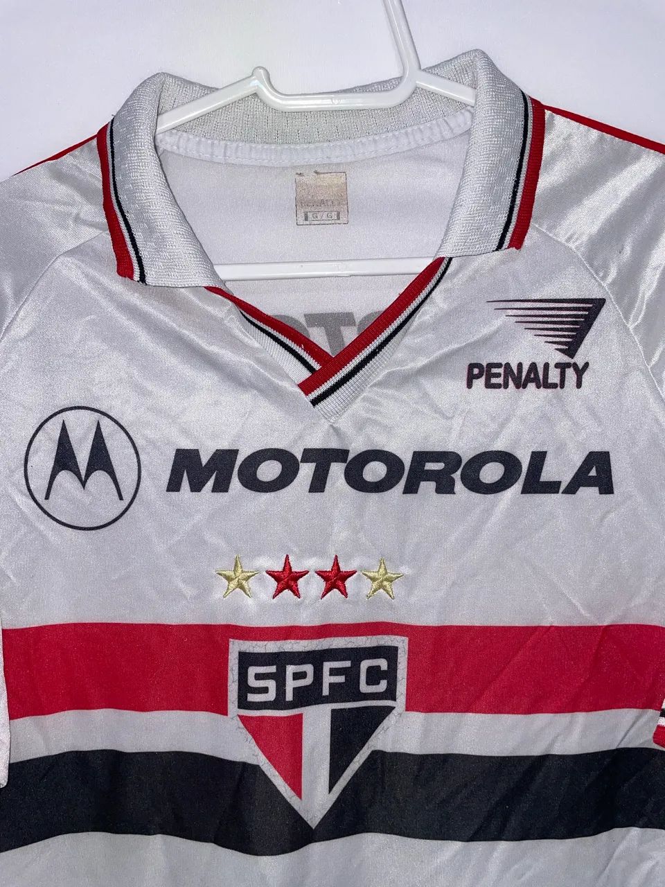 BEAMS WORKS × Penalty Motorola ゲームシャツ Camisa do São Paulo penalty motorola - Roupas Esportivas - Jardim