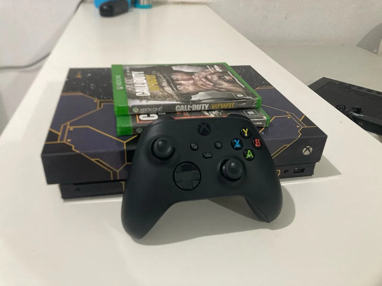 Xbox one x balck personalizado.