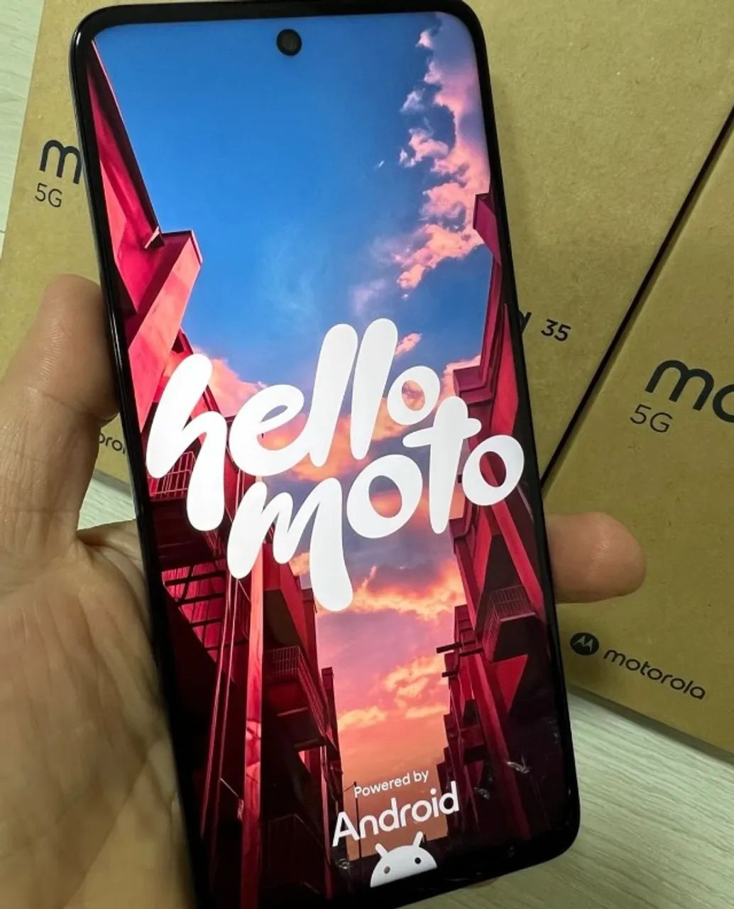 Motorola Moto G35 5G NFC 256GB 8RAM Originais Novos Pronta Entrega Loja Fisica - Foto 4