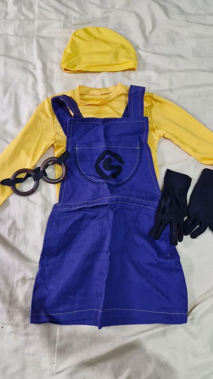 Fantasia Minion Infantil