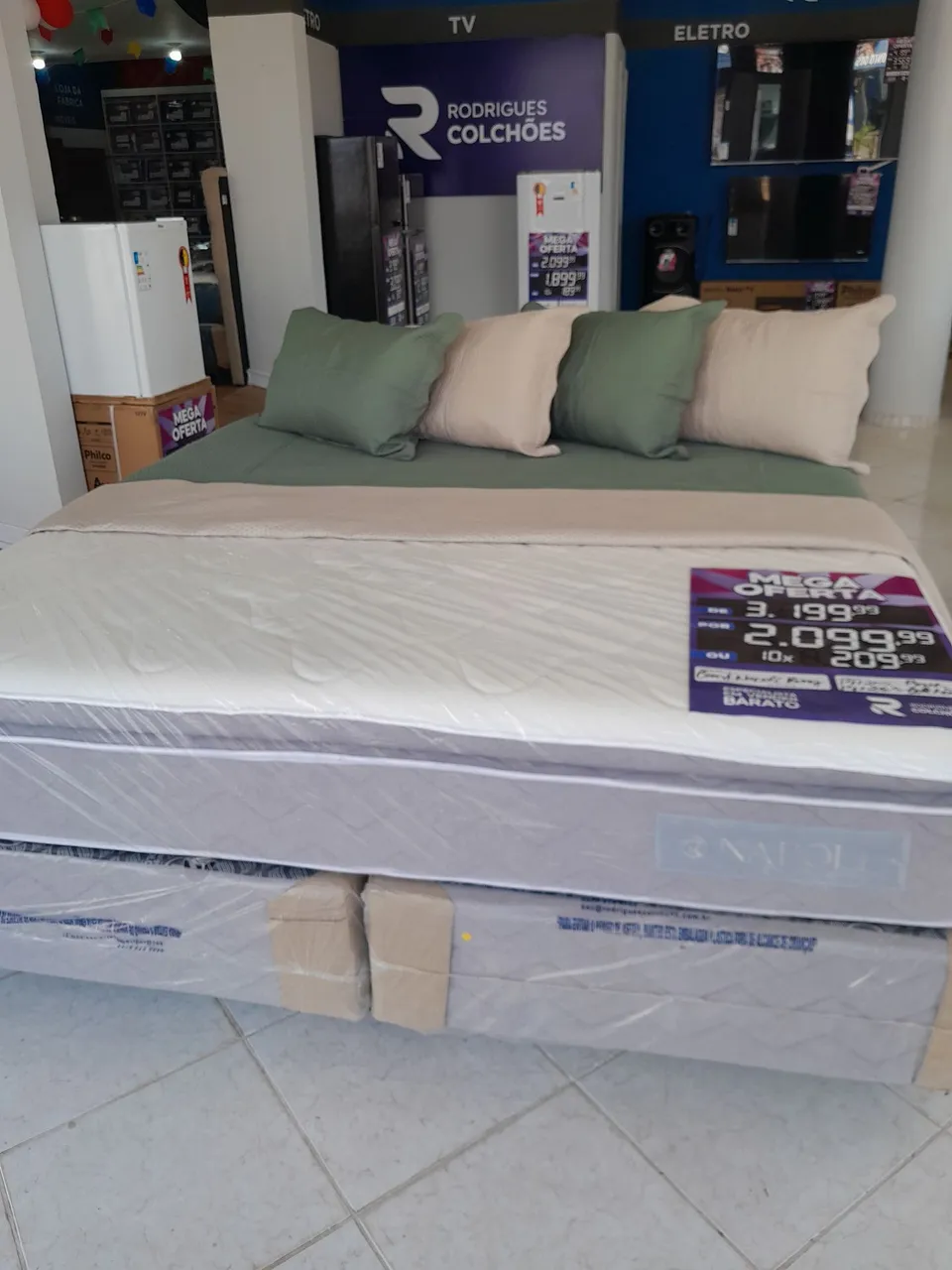 Colchão de Casal com Mega Oferta