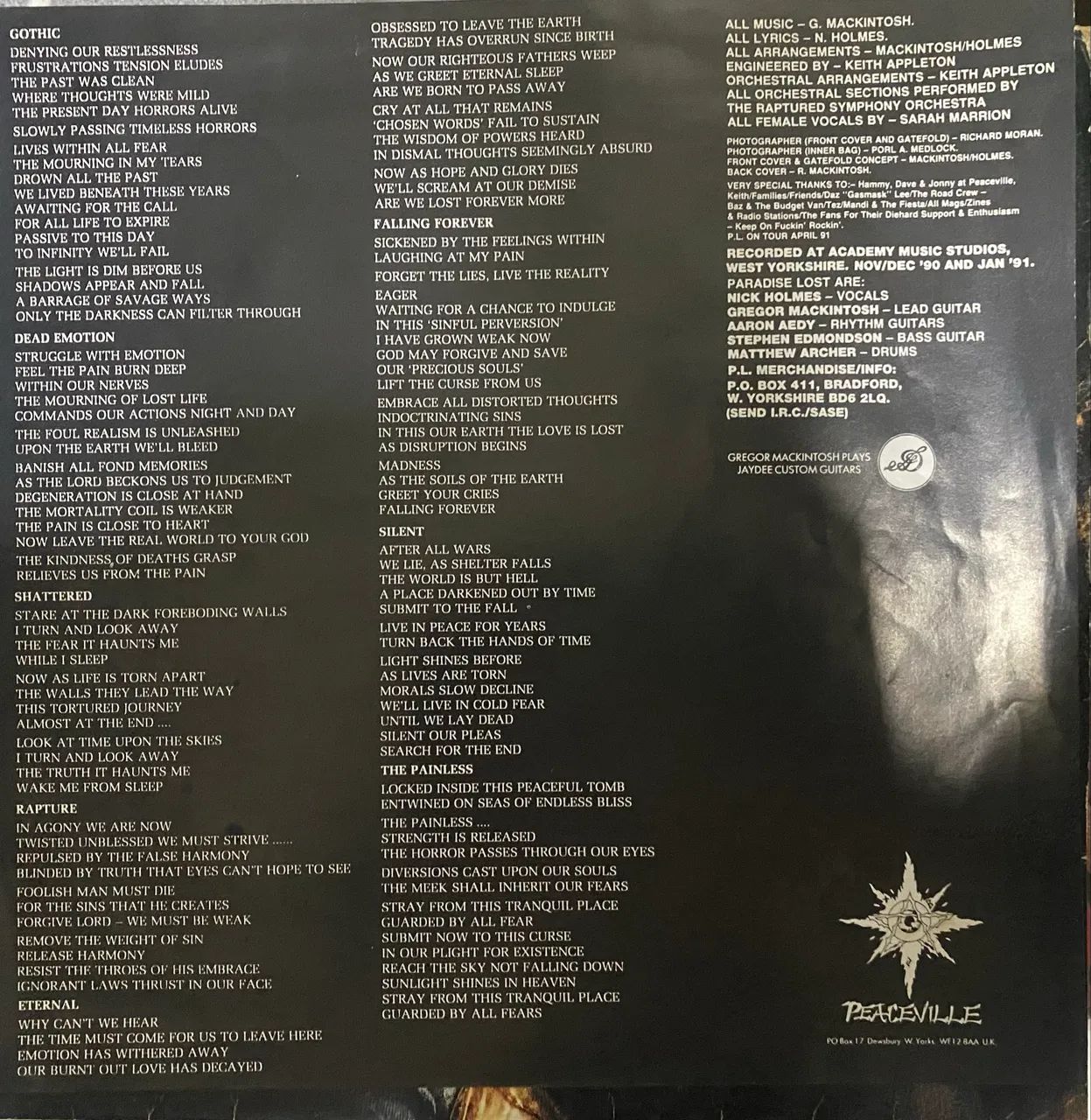 Disco de vinil Paradise lost - Gothic - Foto 2