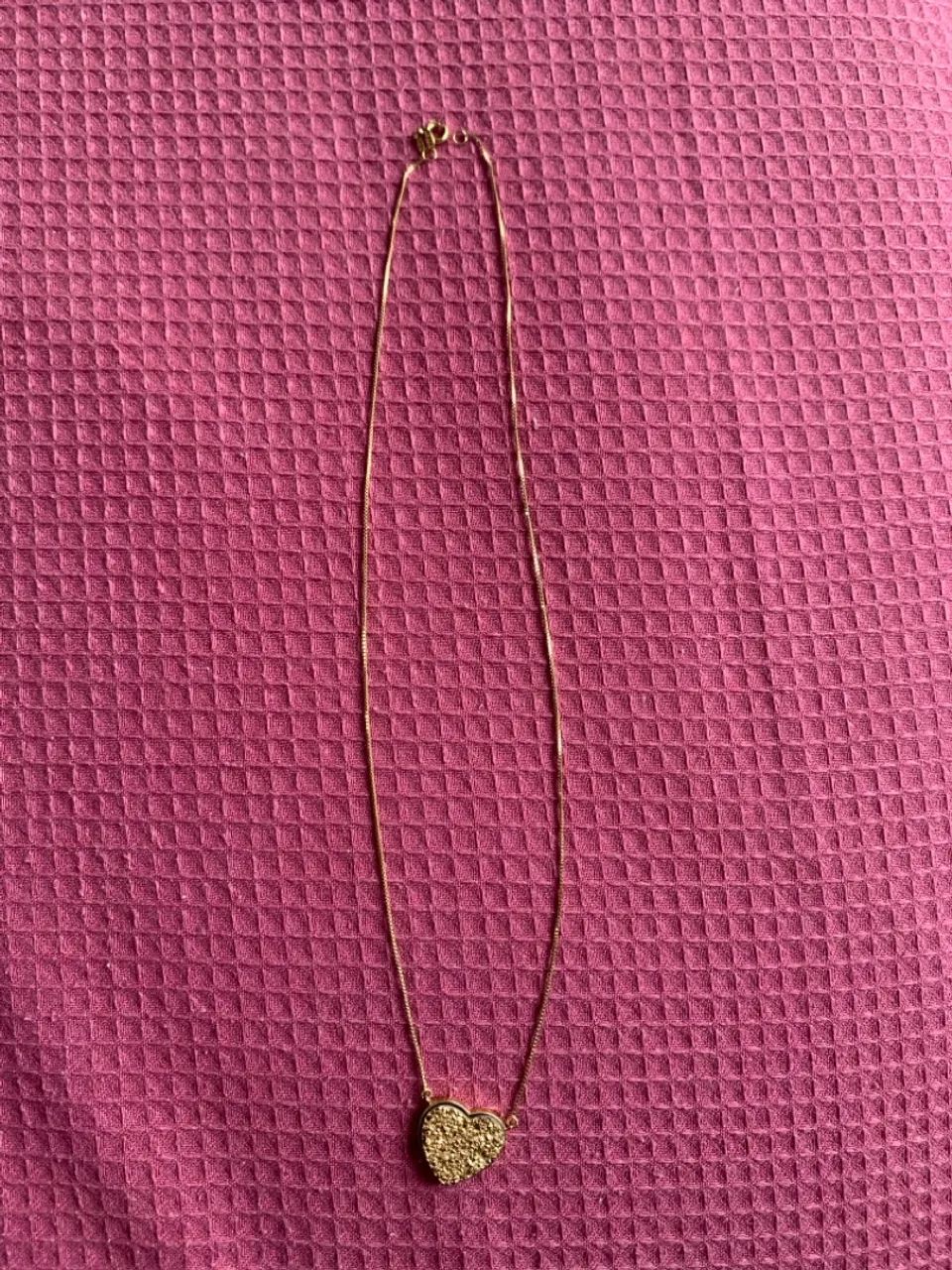 Colar em ouro com pingente em Drusa  - Foto 3