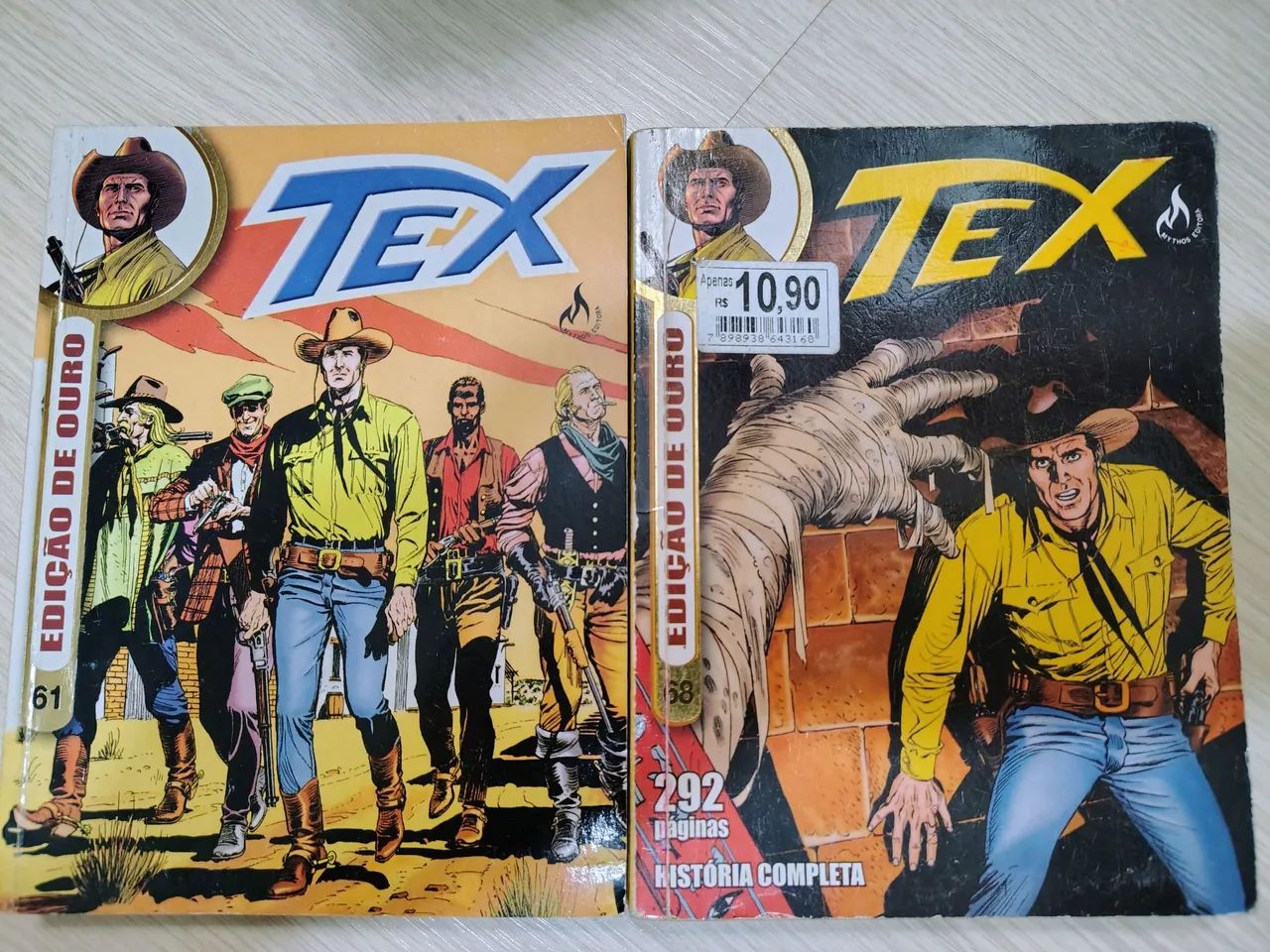 Gibis TEX coleção Ouro, números raros. Venda avulsa. - Foto 5