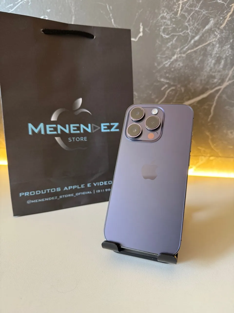 Iphone 14 Pro 512gb Roxo Profundo, impecável! TROCAS