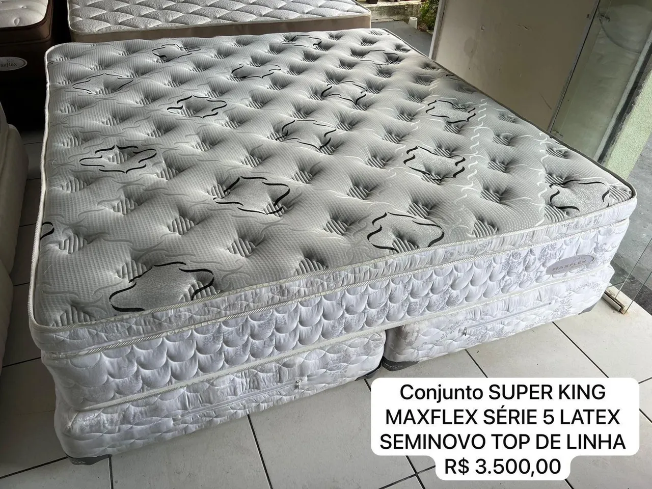 Cama Box Super King Maxflex Série 5 Látex