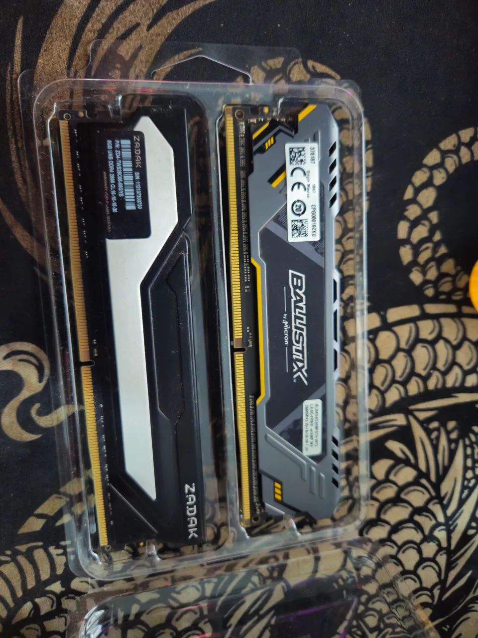 MEMORIAM RAM 2X8 DDR4 2666MHZ64312625712258123