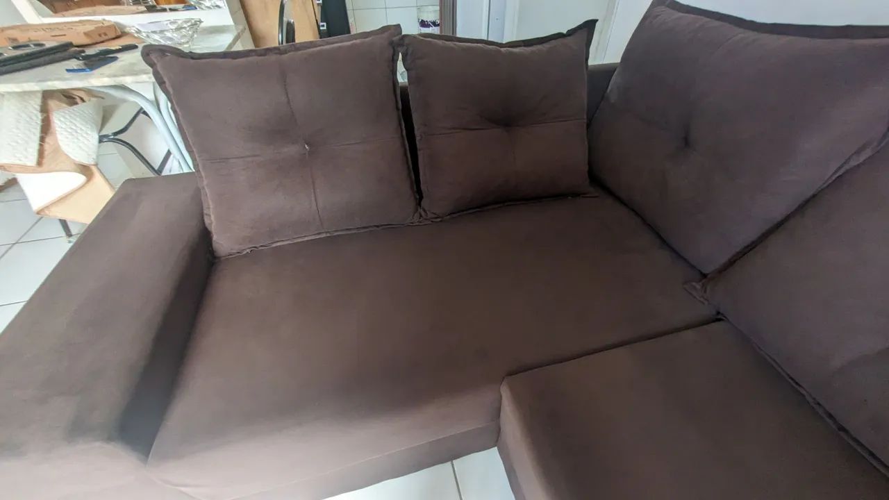 Vendo sofá L novo - Foto 2