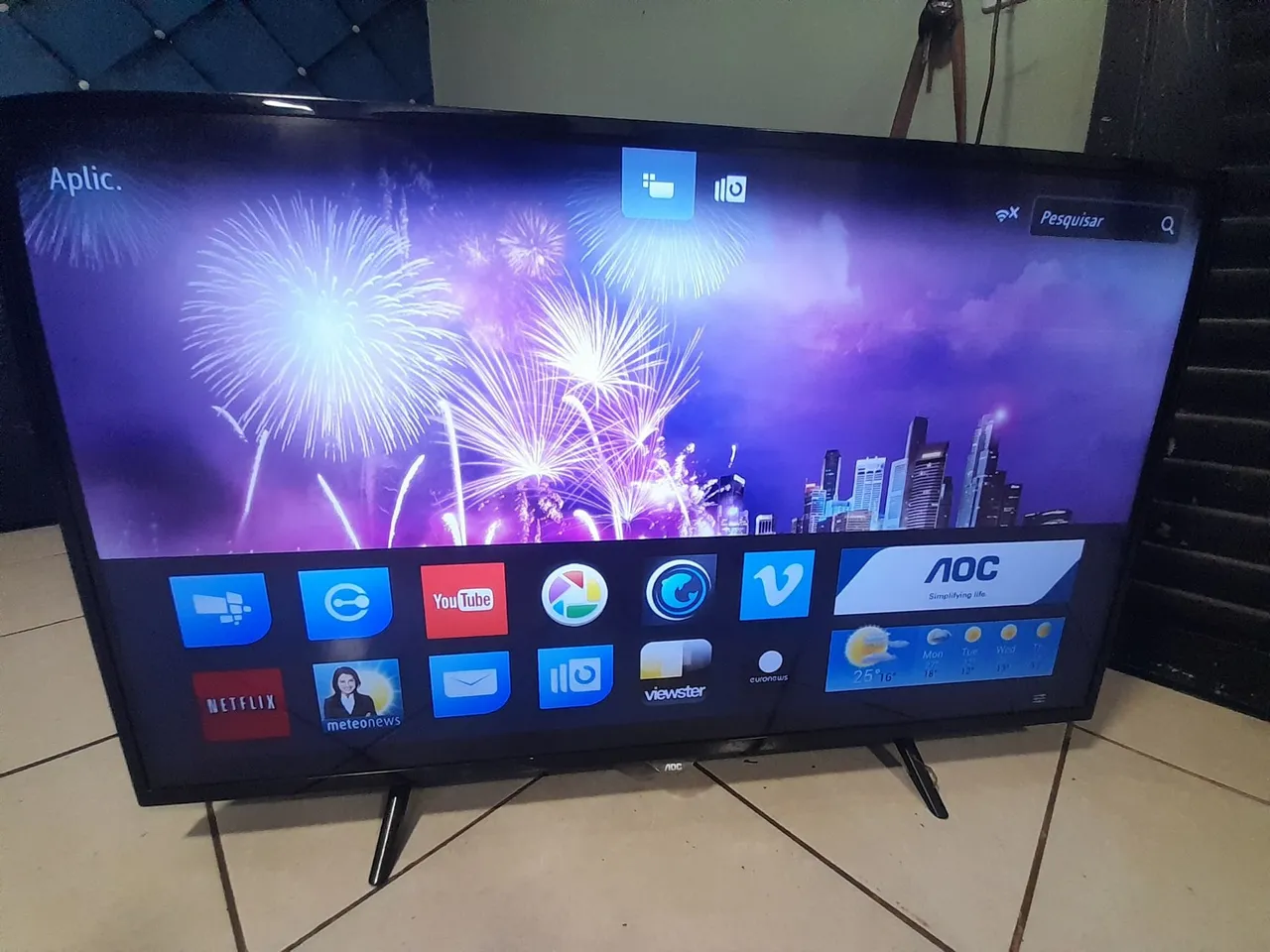 TV AOC Smart - 43 polegadas