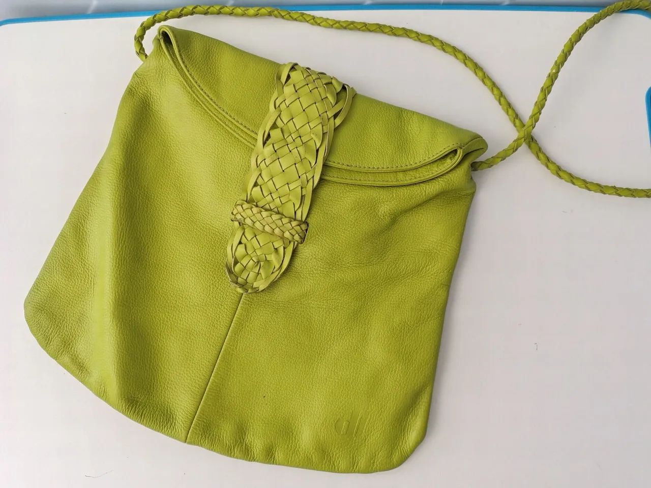 Bolsa de couro legítimo marca Datelli