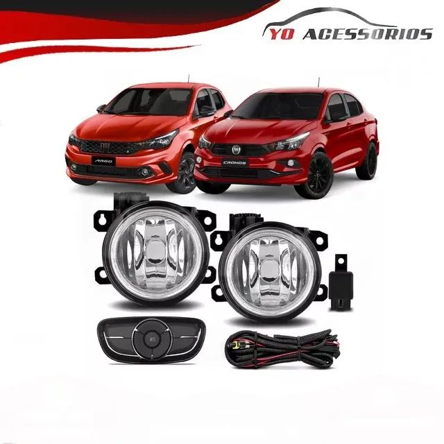 Farol de Milha Fiat Argo Botão Original