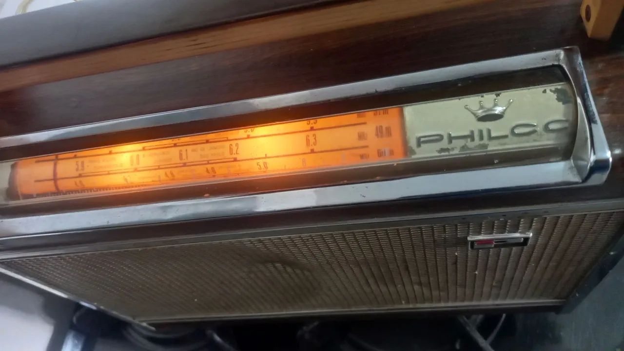 Rádio antigo Philco all transistor transglobe 