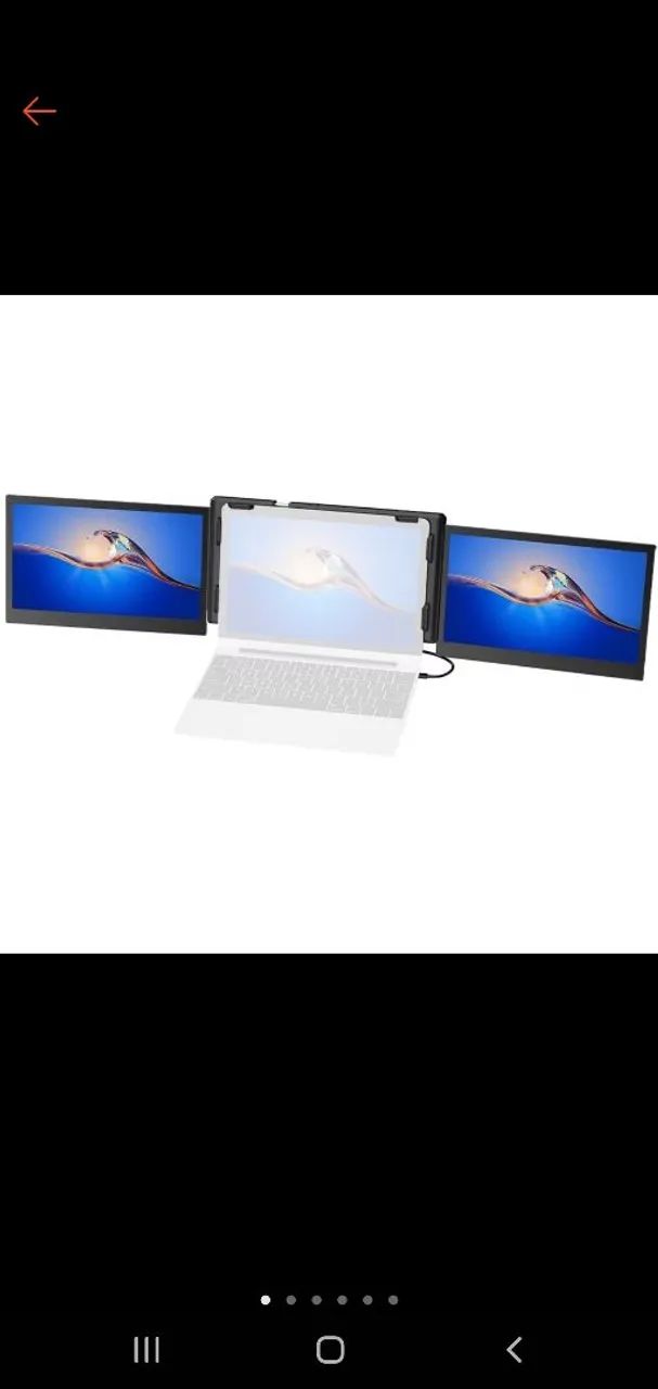 Extensor de tela de notebook 