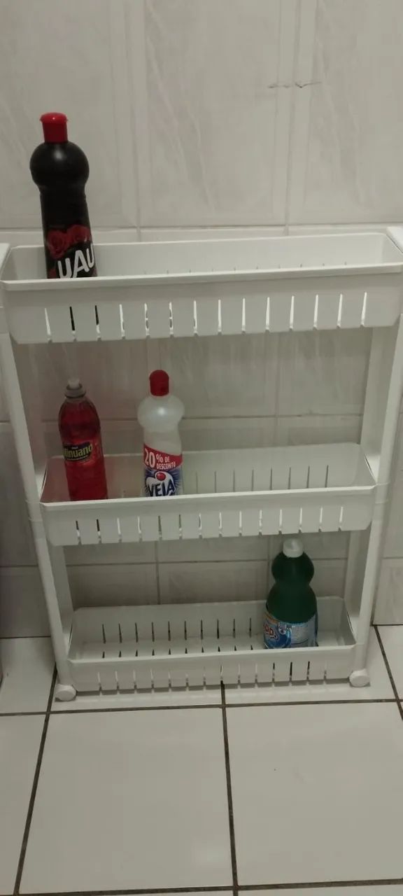 Multi-Functional Shelf Cabinet with Casters64750747739649121