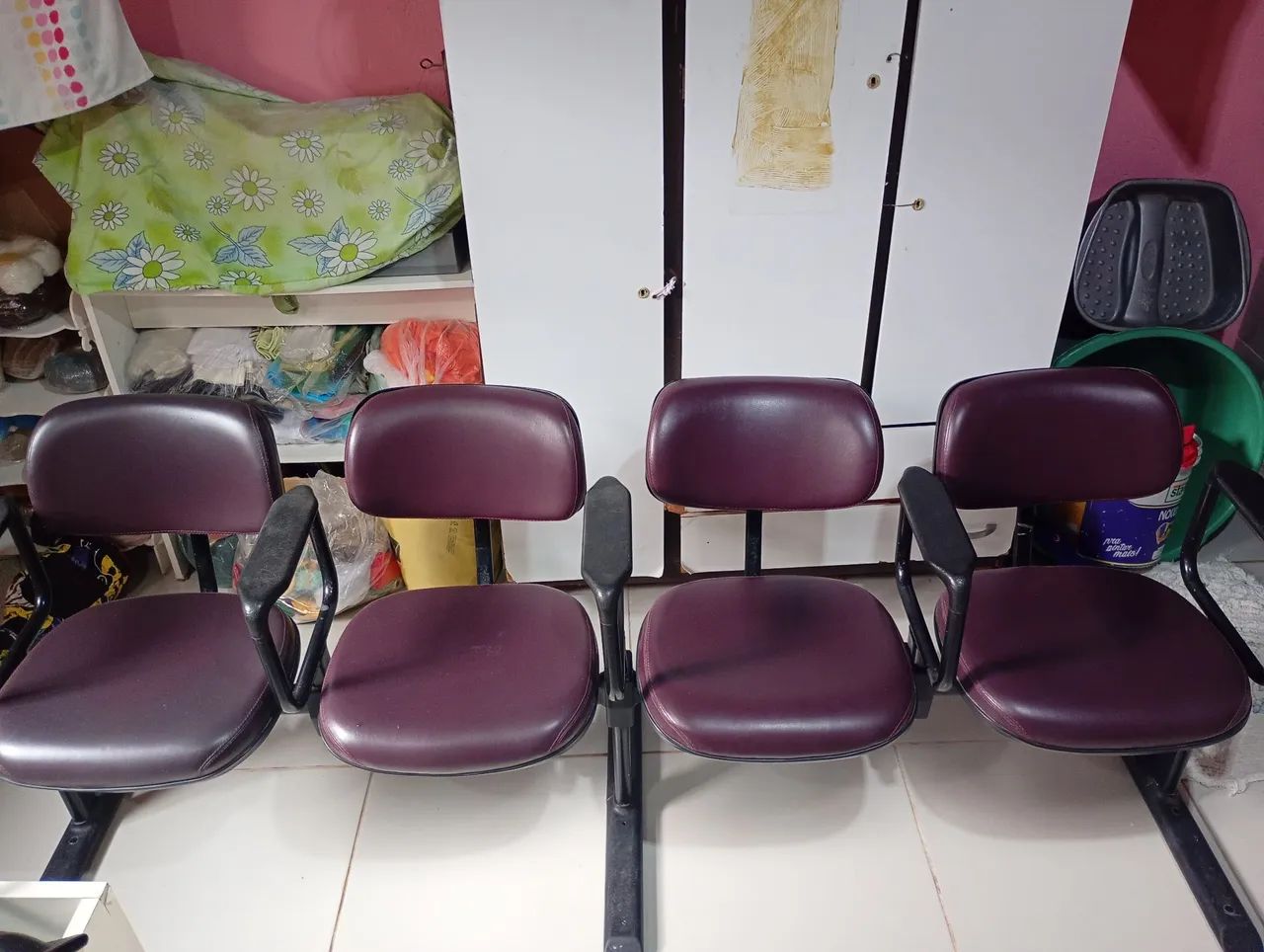 Cadeiras flex conjunto de 4 acentos. - Foto 4
