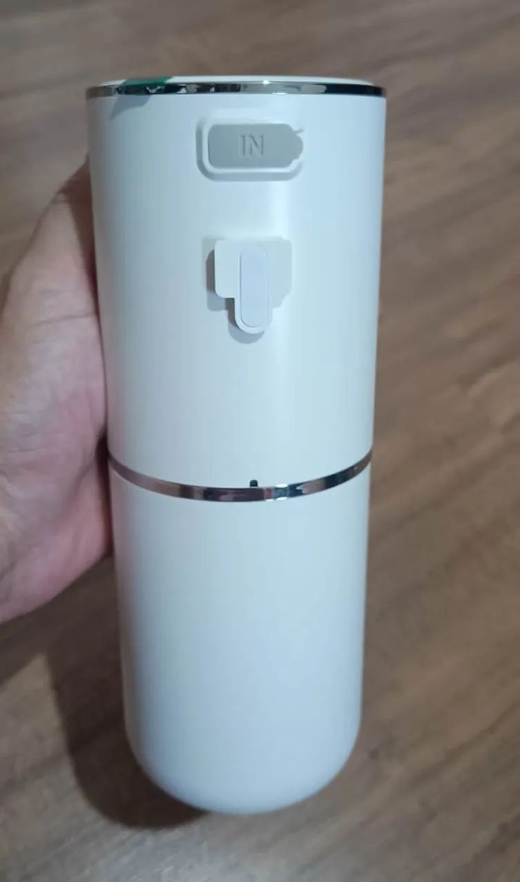 Dispenser Saboneteira Automática Recarregável 380ml Espuma - Foto 3