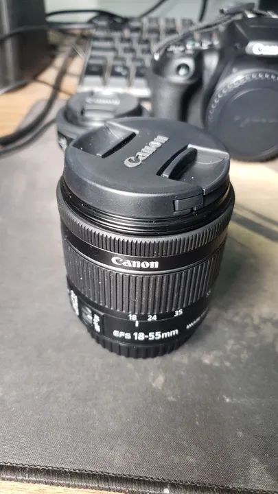 Canon dslr3, lentes (50mm)(18-55)(24mm), Yongnuo YN 360III, Microfone Boya By-mm1 - Foto 4