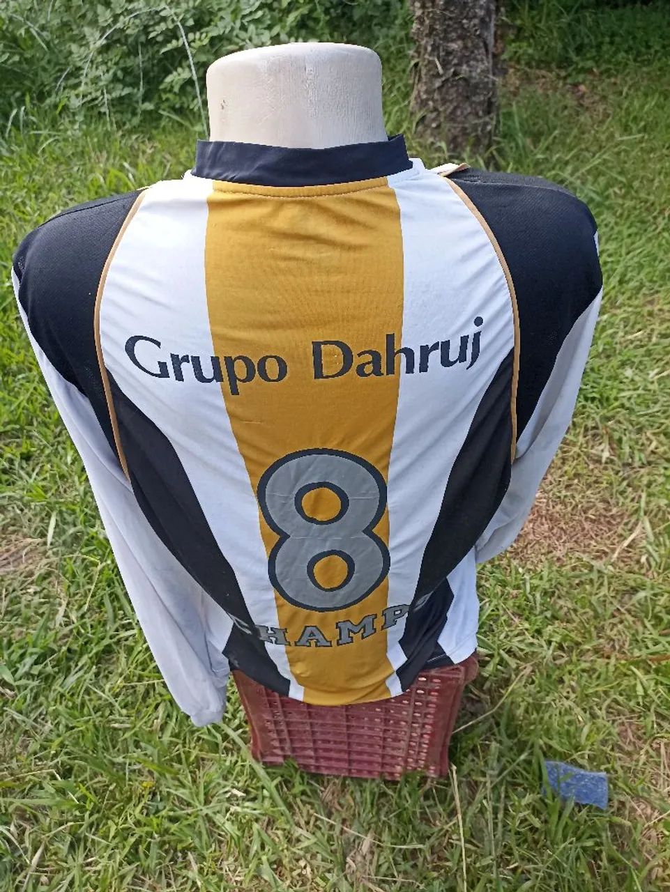 Camisa de Time Bragantino 2009 manga longa  - Foto 2