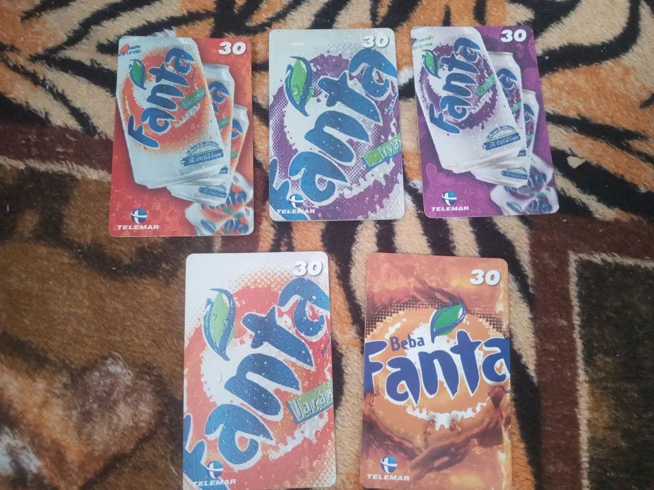 Cartão telefônico Série FANTA 