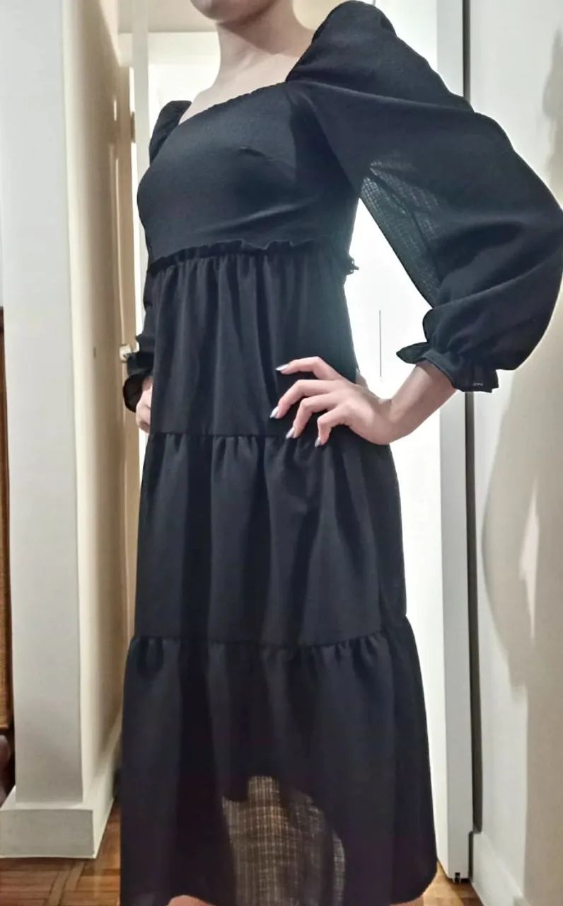 Vestido marca AUTHORIA. Tamanho 12. - Foto 2