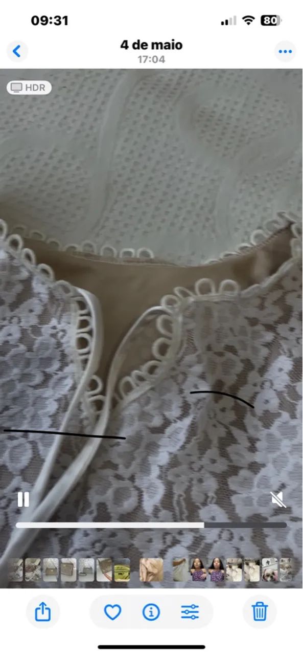 Vestido de noiva em renda - Foto 4