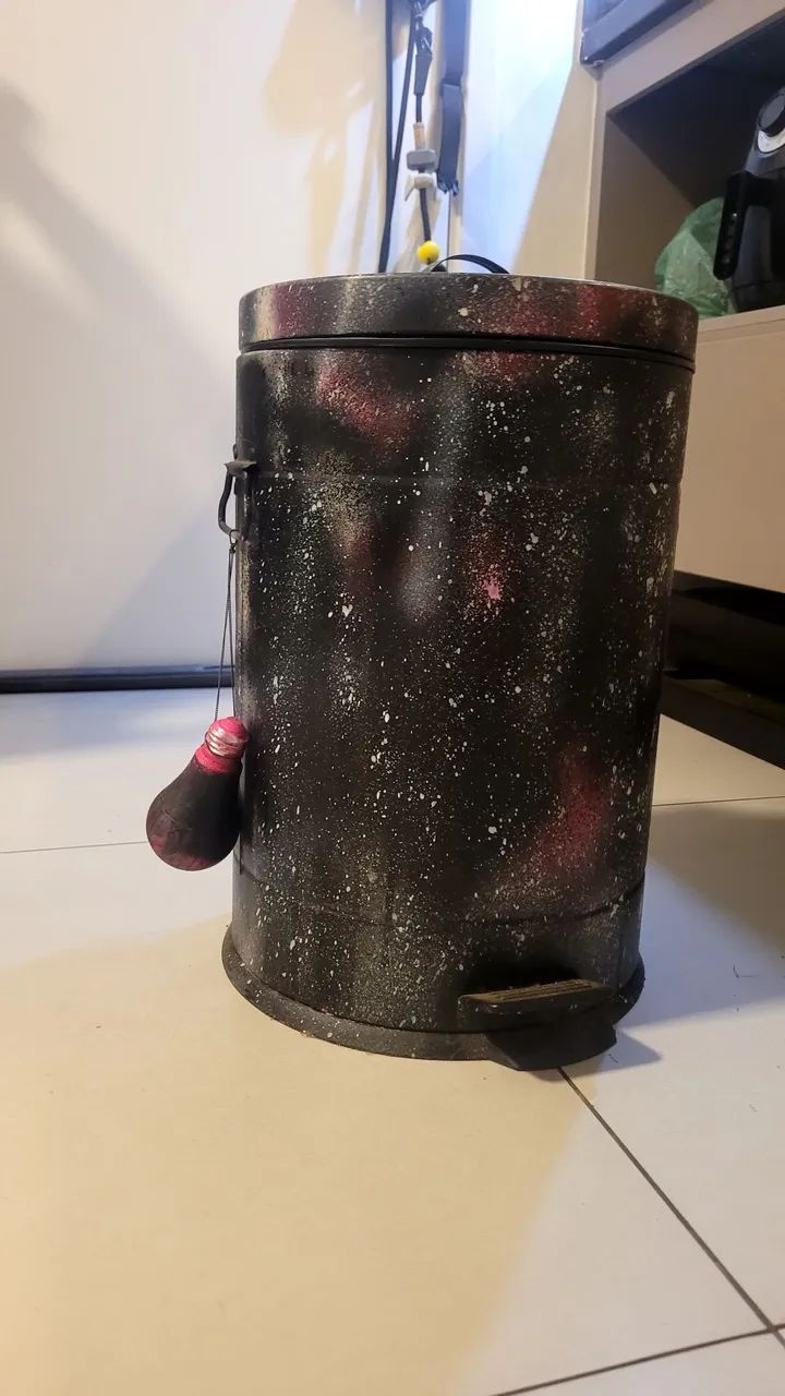 Lixeira Decorativa Galaxia - tokstok - Foto 3