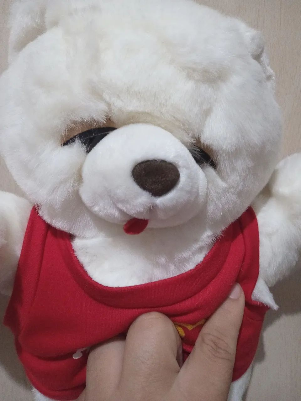 Urso Ursinho de Pelúcia Lionella anos 80 - Foto 2