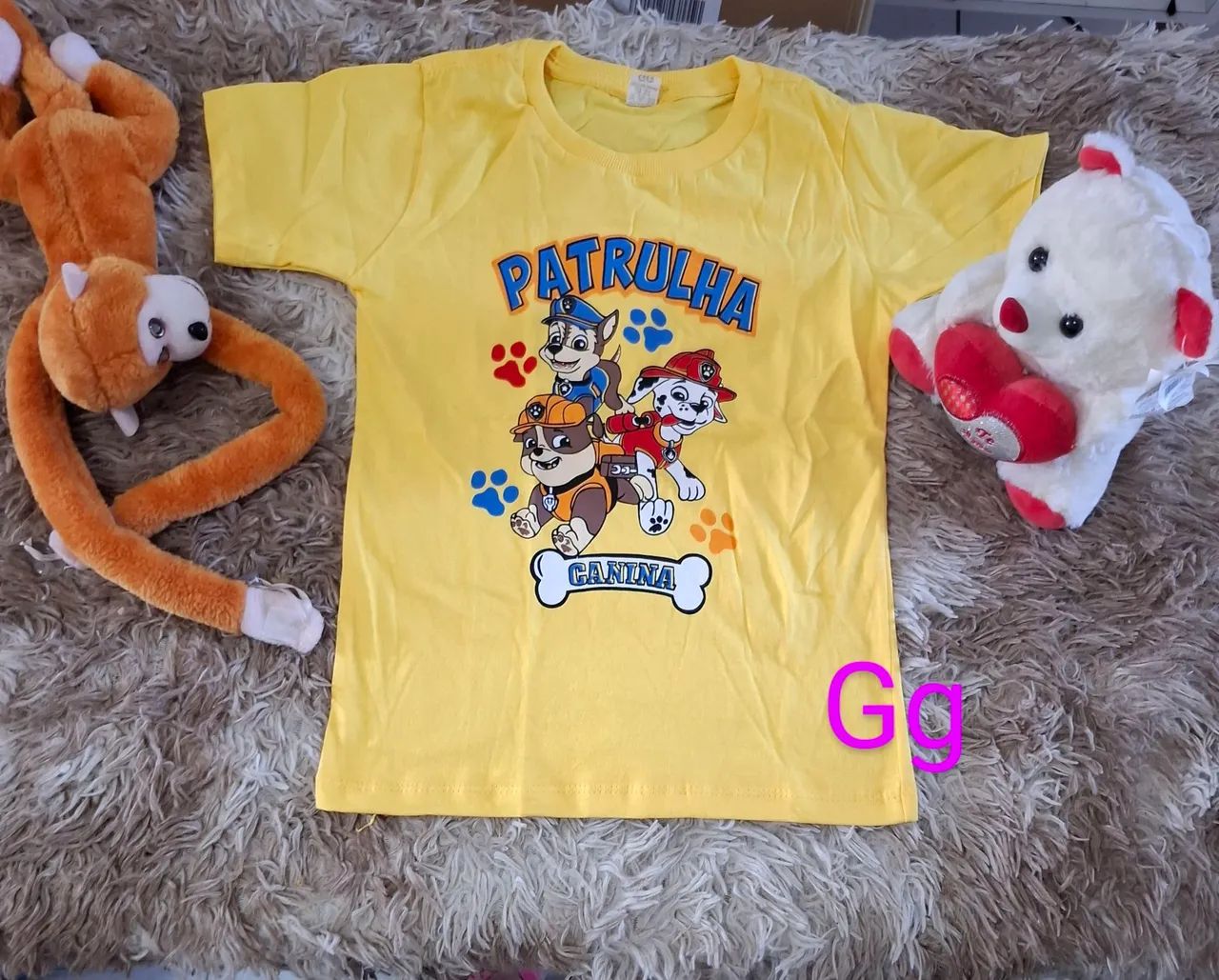 Camisa infantil  do pp ao gg