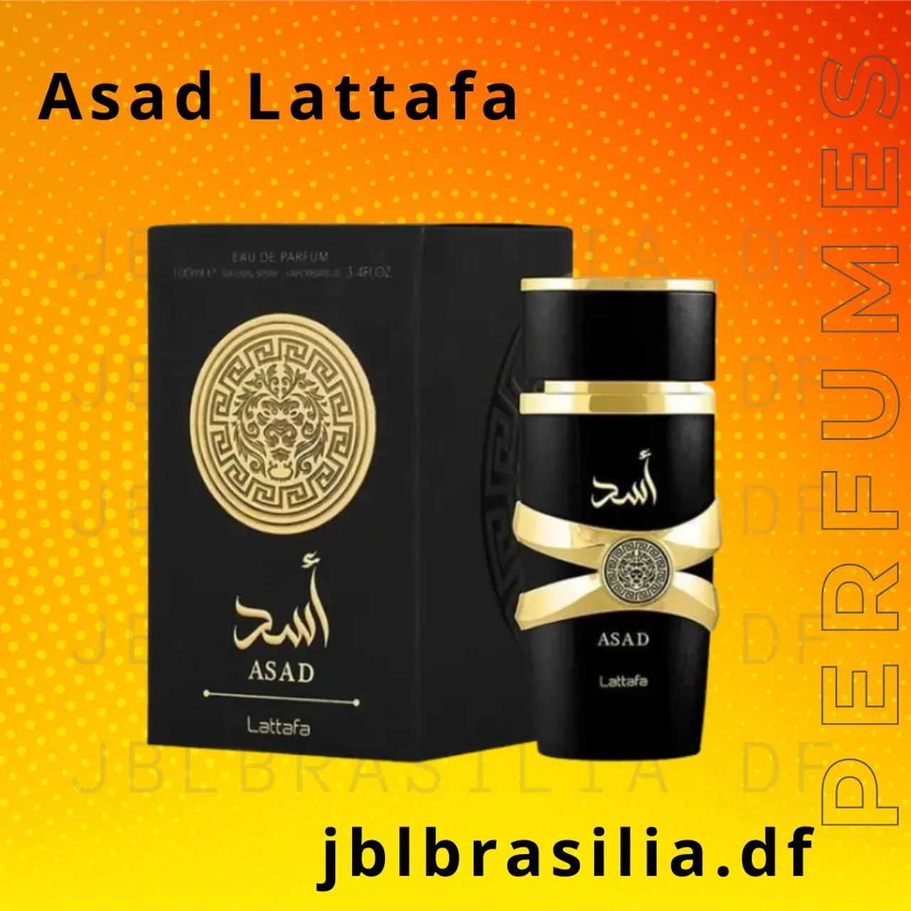 Perfume Asad Lattafa Eau de Parfum 100ml | ORIGINAL e LACRADO  - Foto 2
