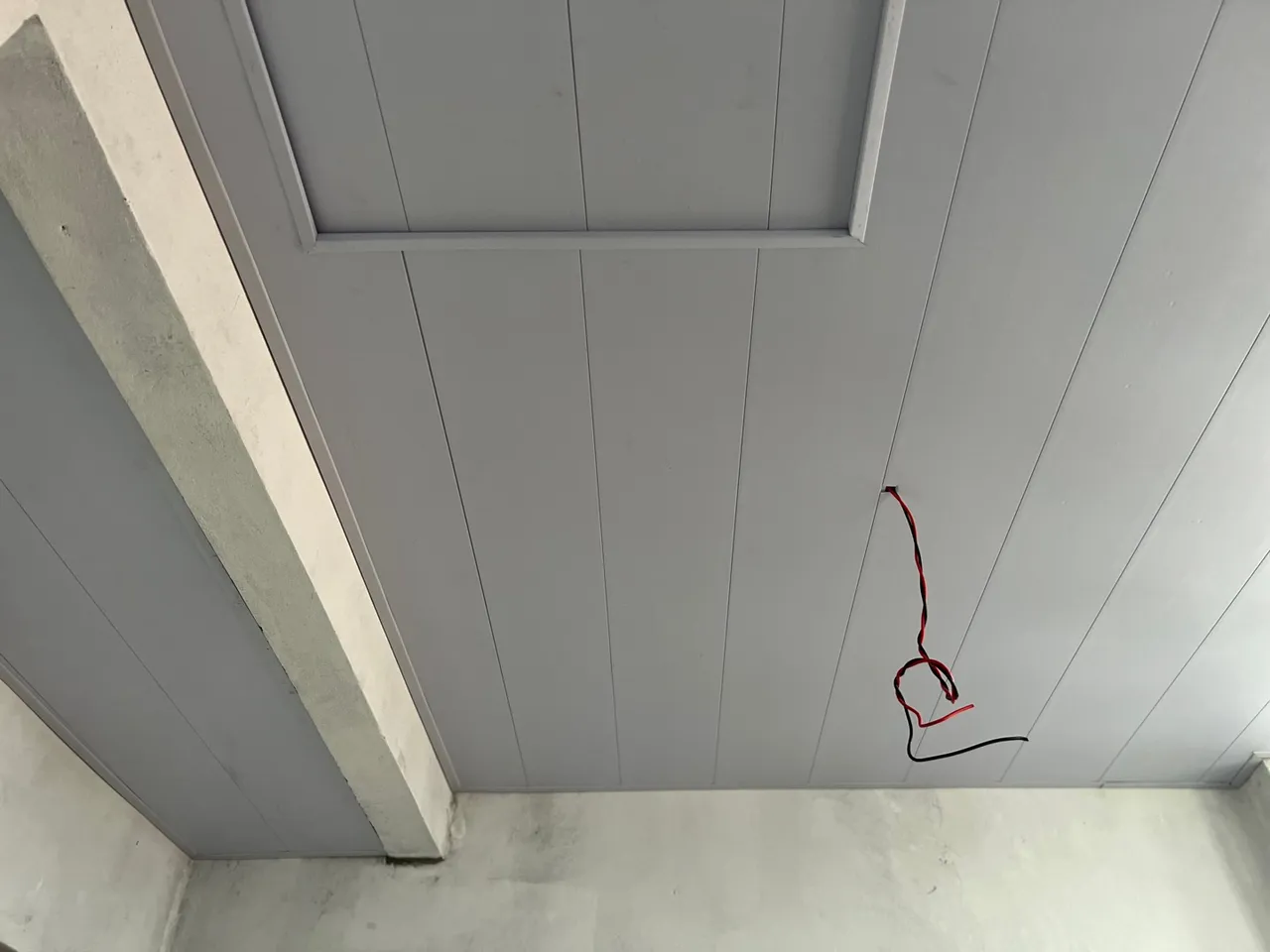 Forro de Teto em pvc liso fosco