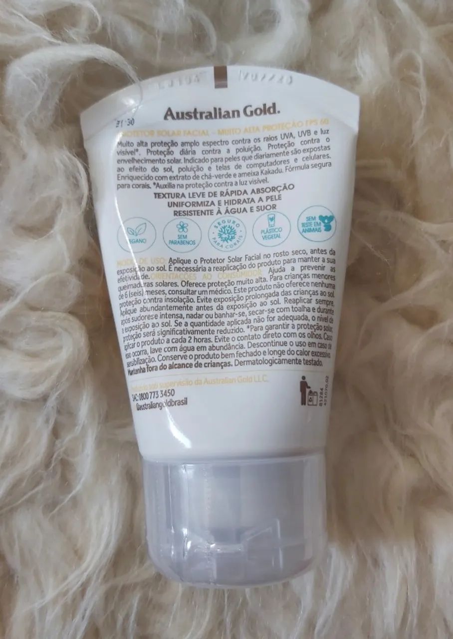 Novo protetor facial australian gold - Foto 3