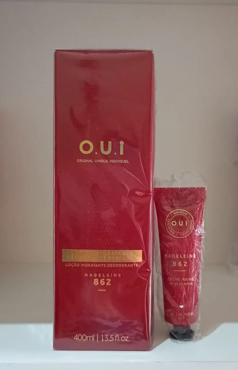 Kit Ou.i - Loção Hidratante + Creme para Mãos