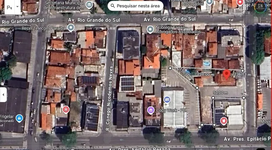 Vendo Lote de Terreno no Bairro dos Estados C/1835m² Veja o Overlay Anexo as Fotos