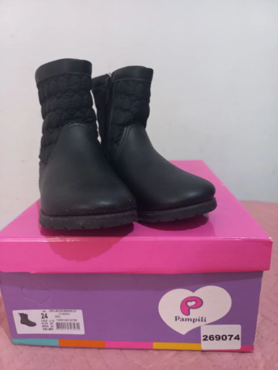 Botas Pampili Infantil - Tamanho 24
