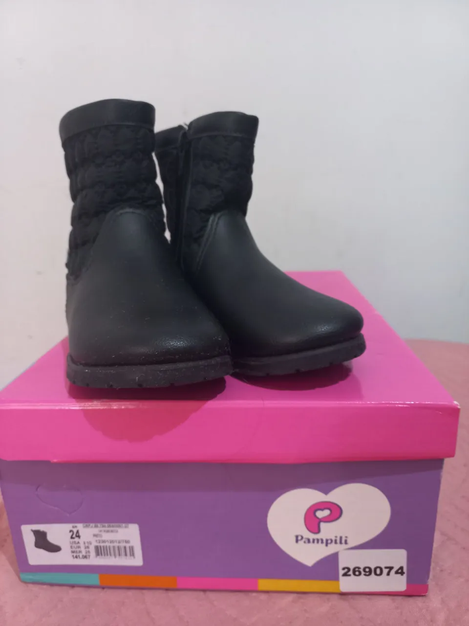 Botas Pampili Infantil - Tamanho 24