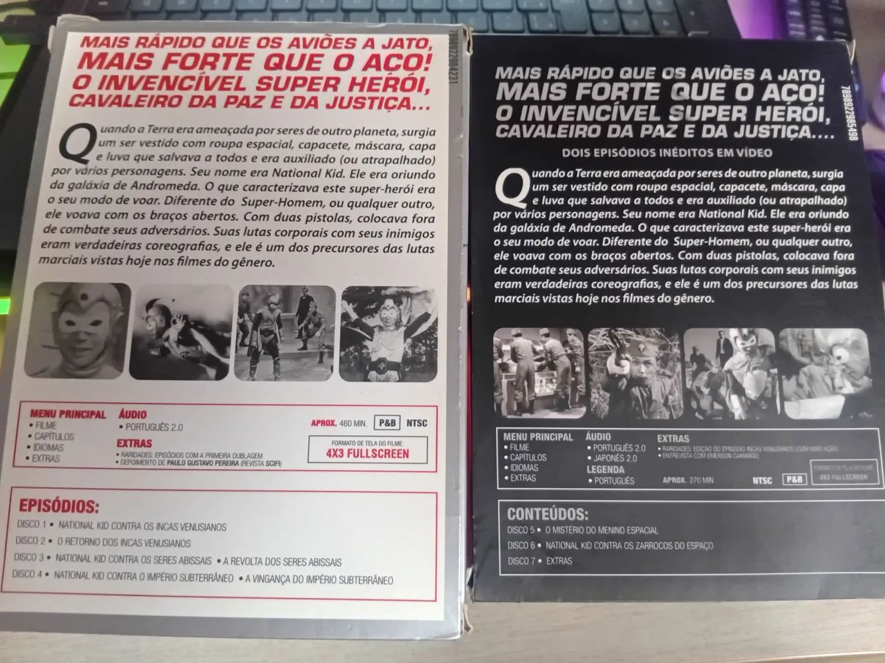 Box National Kid com os DVDs Lacrados. - Foto 2