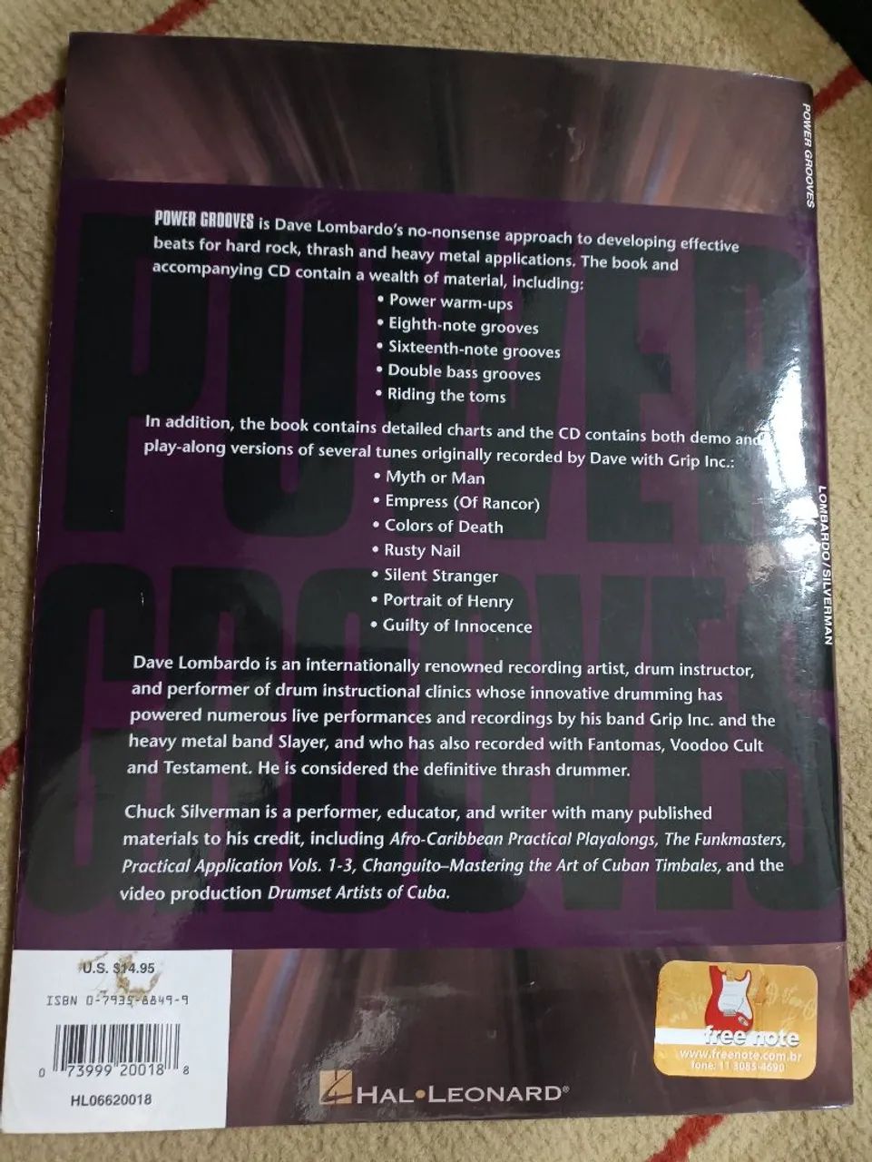 Livro Dave Lombardo  - Foto 2