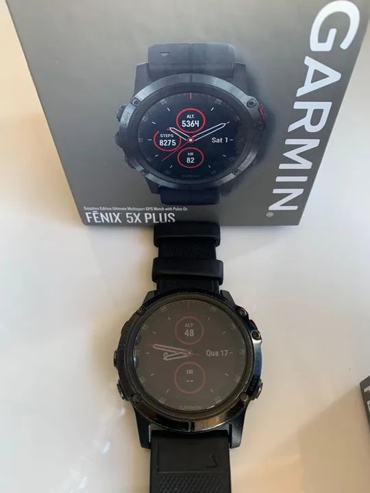 Relógio Garmin Fenix 5X Plus