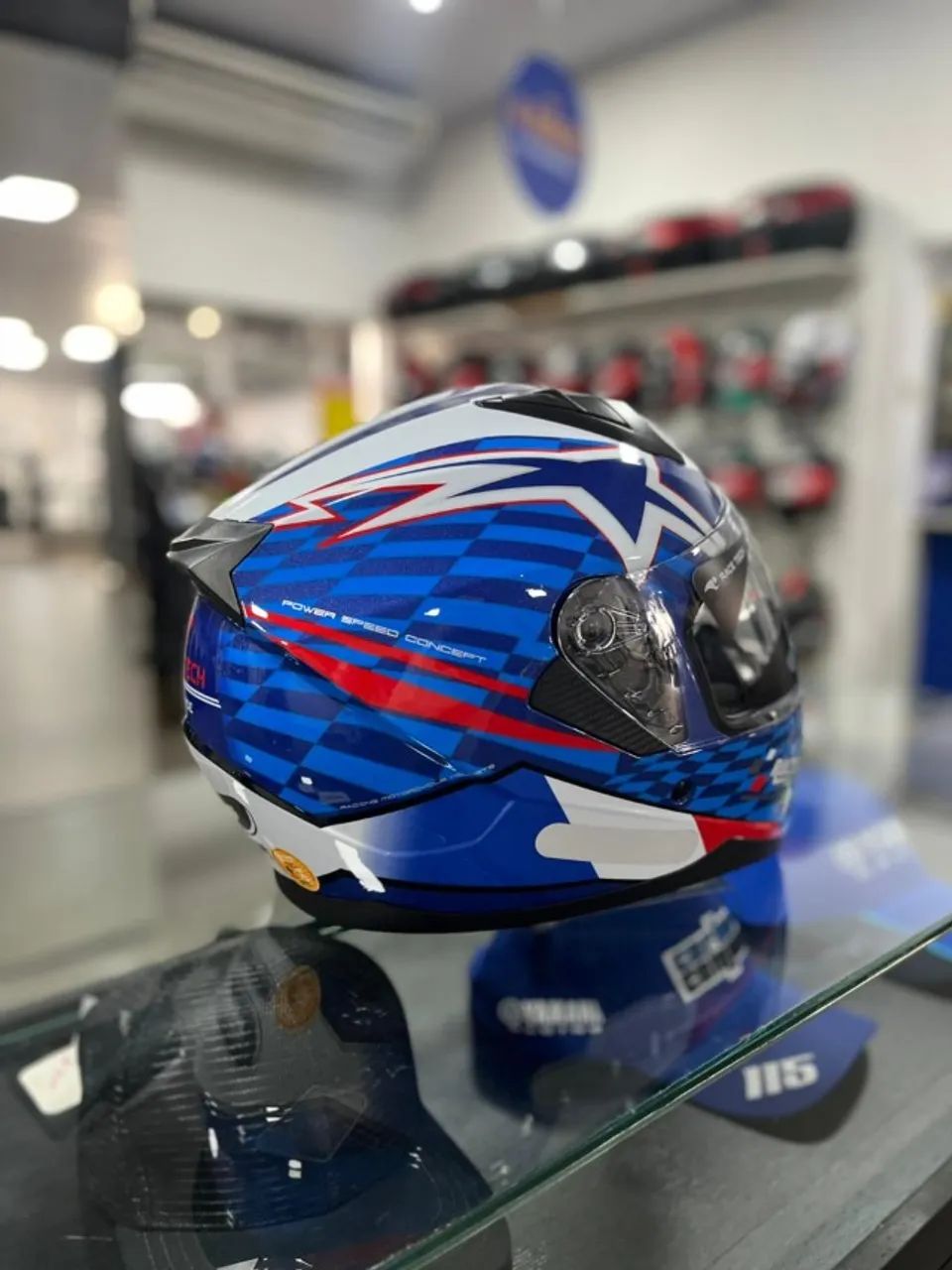 Capacete Race Tech Sector Grid - Foto 3