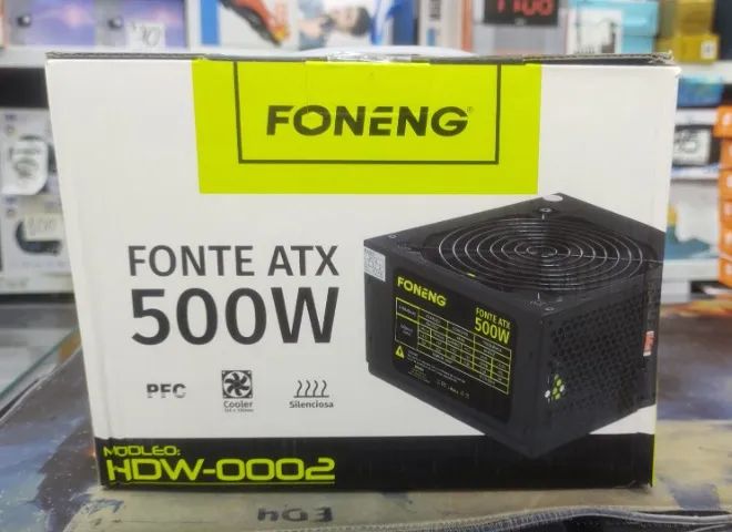 Fonte de PC 500W FONENG - ENTREGA GRATIS