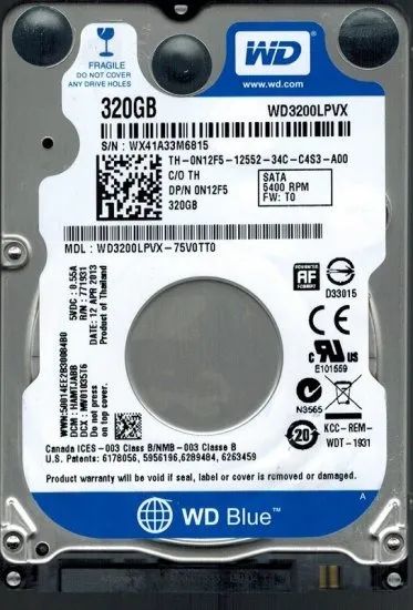 Hd para notebook WD 320gb  - Foto 2