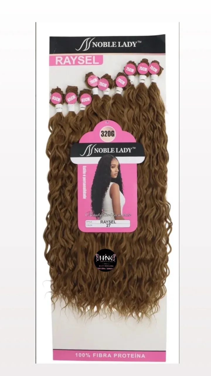 CABRLO NOBRE LADY - RAYSEL  fibra 100% PROTEÍNA MARAVILHOSA 75 cm - Foto 2